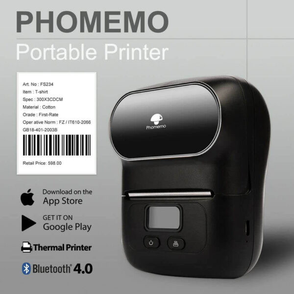 پرینتر لیبل زن حرارتی Phomemo مدل M110 اورجینال