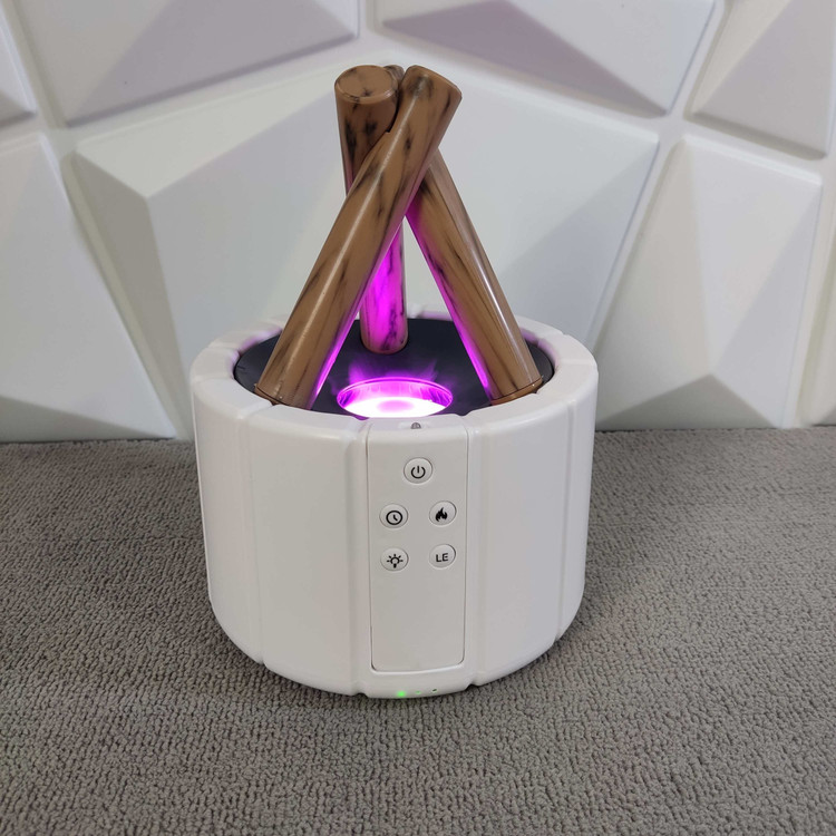 دستگاه بخور سرد و رطوبت ساز Bonfire H9 طرح هیزم اورجینال