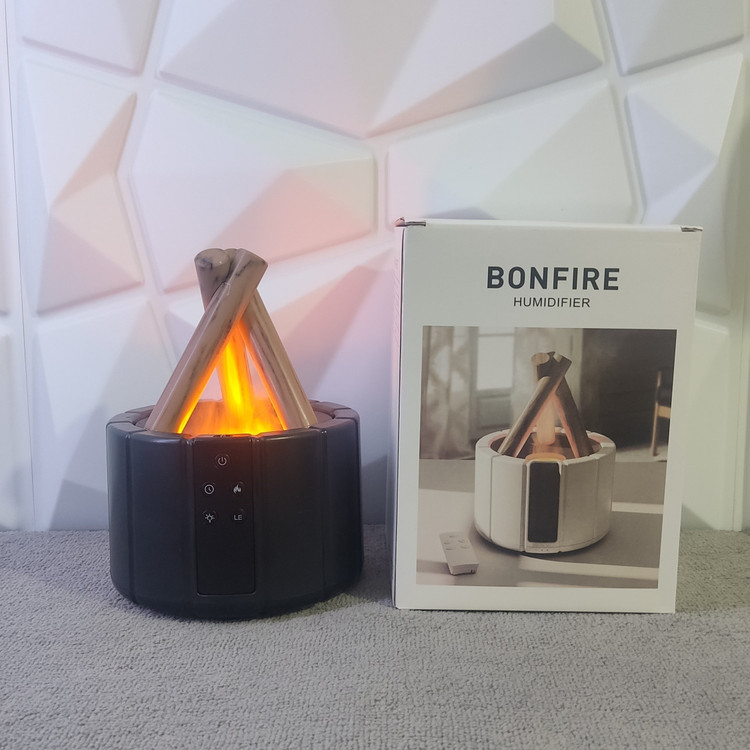 دستگاه بخور سرد و رطوبت ساز Bonfire H9 طرح هیزم اورجینال