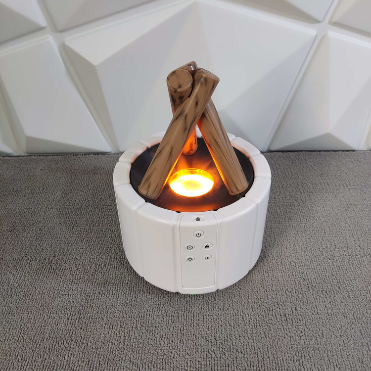 دستگاه بخور سرد و رطوبت ساز Bonfire H9 طرح هیزم اورجینال
