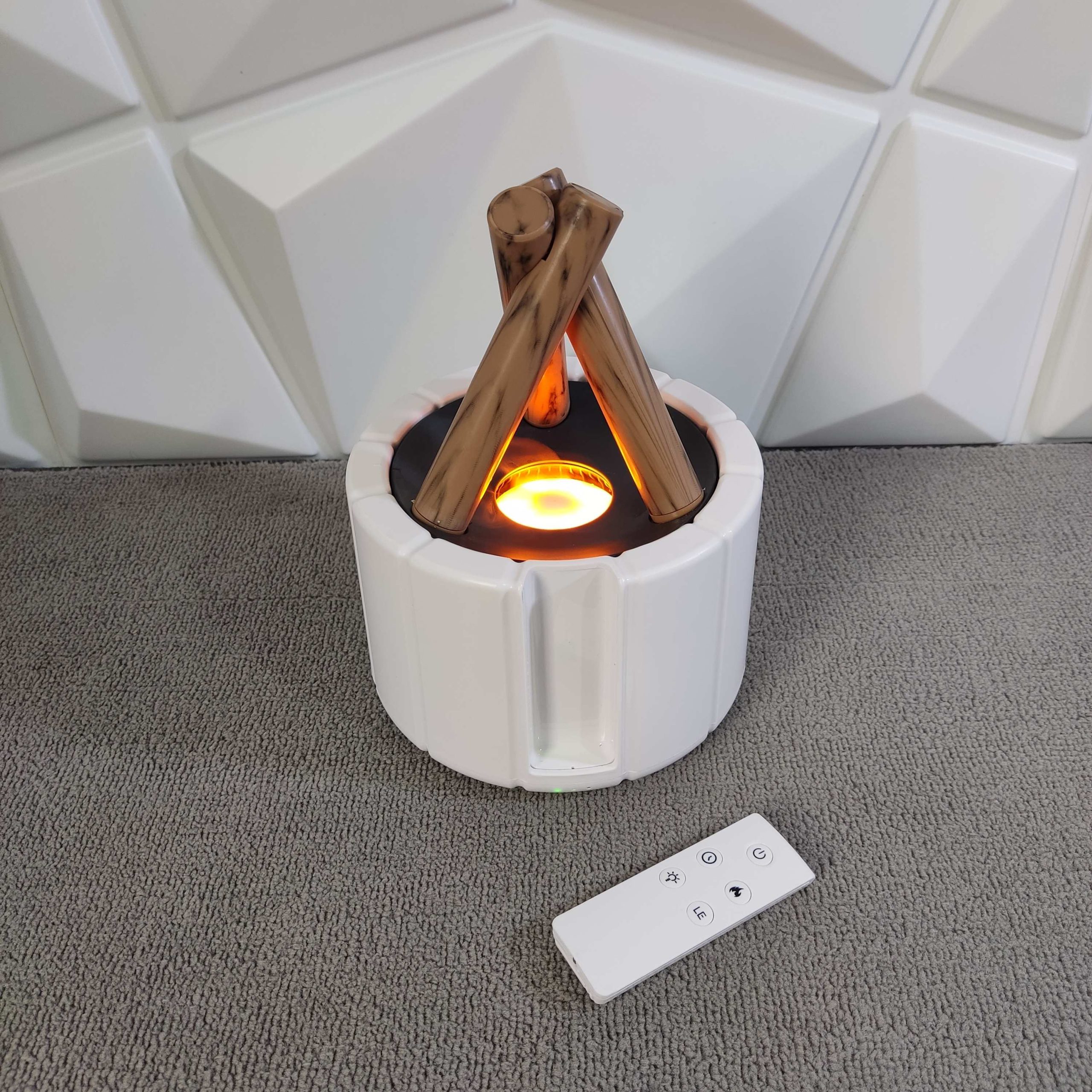 دستگاه بخور سرد و رطوبت ساز Bonfire H9 طرح هیزم اورجینال
