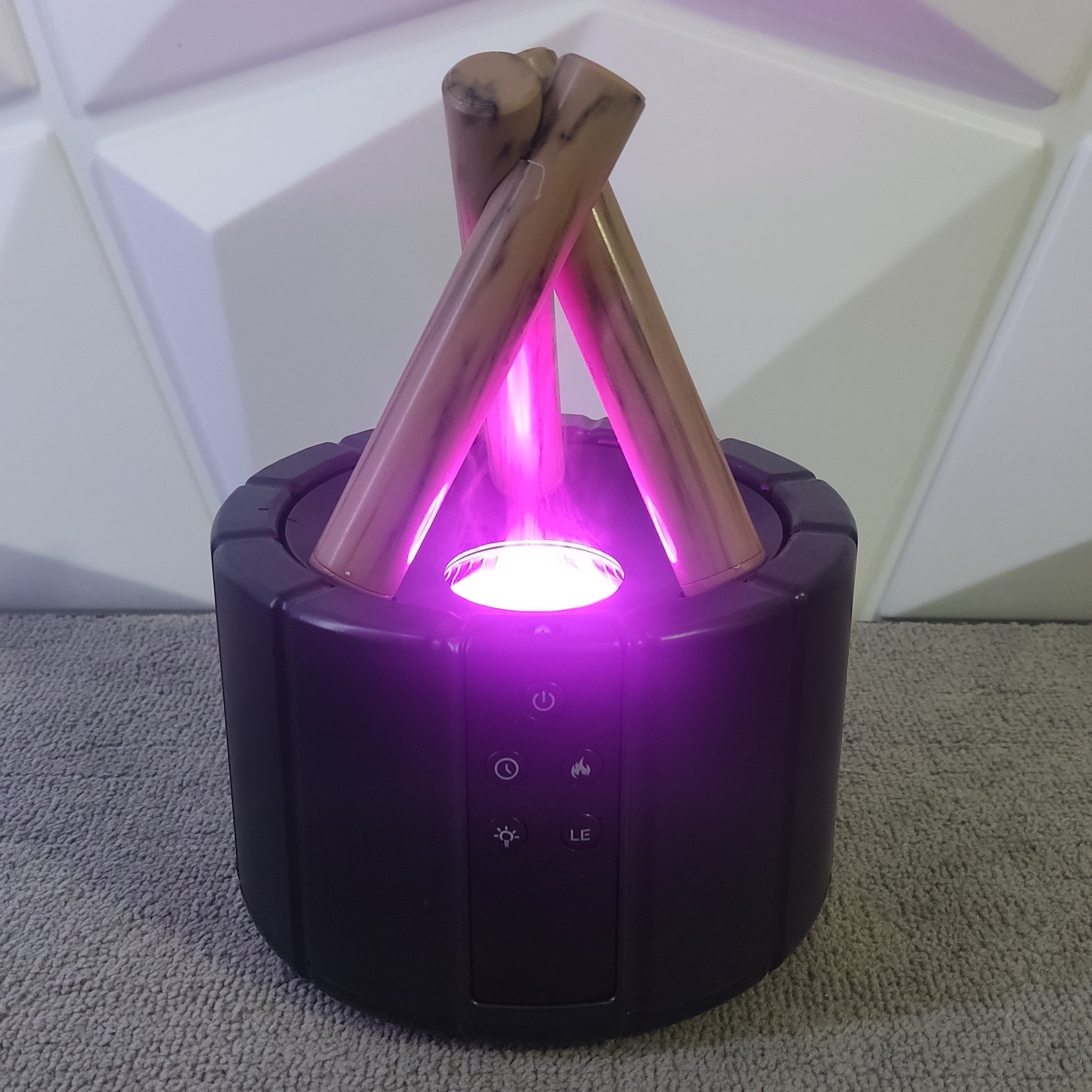 دستگاه بخور سرد و رطوبت ساز Bonfire H9 طرح هیزم اورجینال