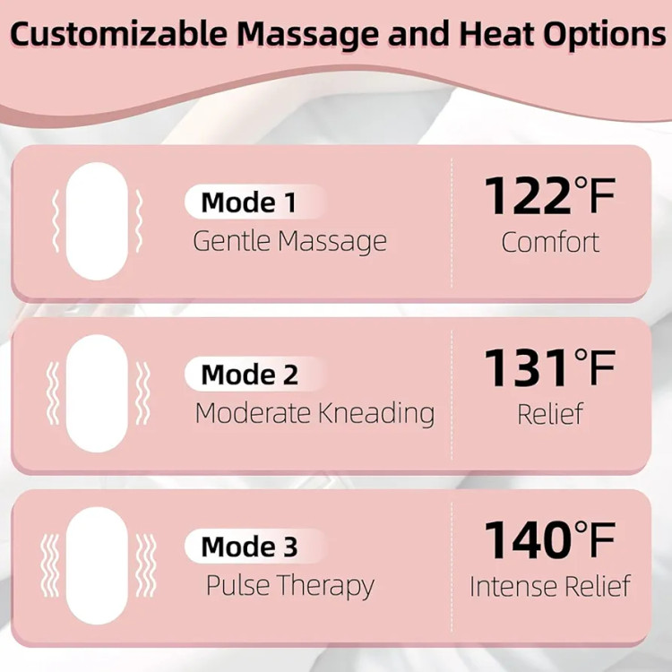 ماساژور حرارتی پریودی شکم مدل Menstrual Heating Pad اورجینال