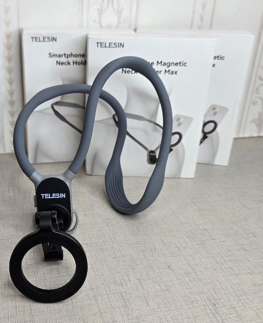 هولدر گردنی تلسین مدل Telesin MNM-001 مگنتی سیلیکونی