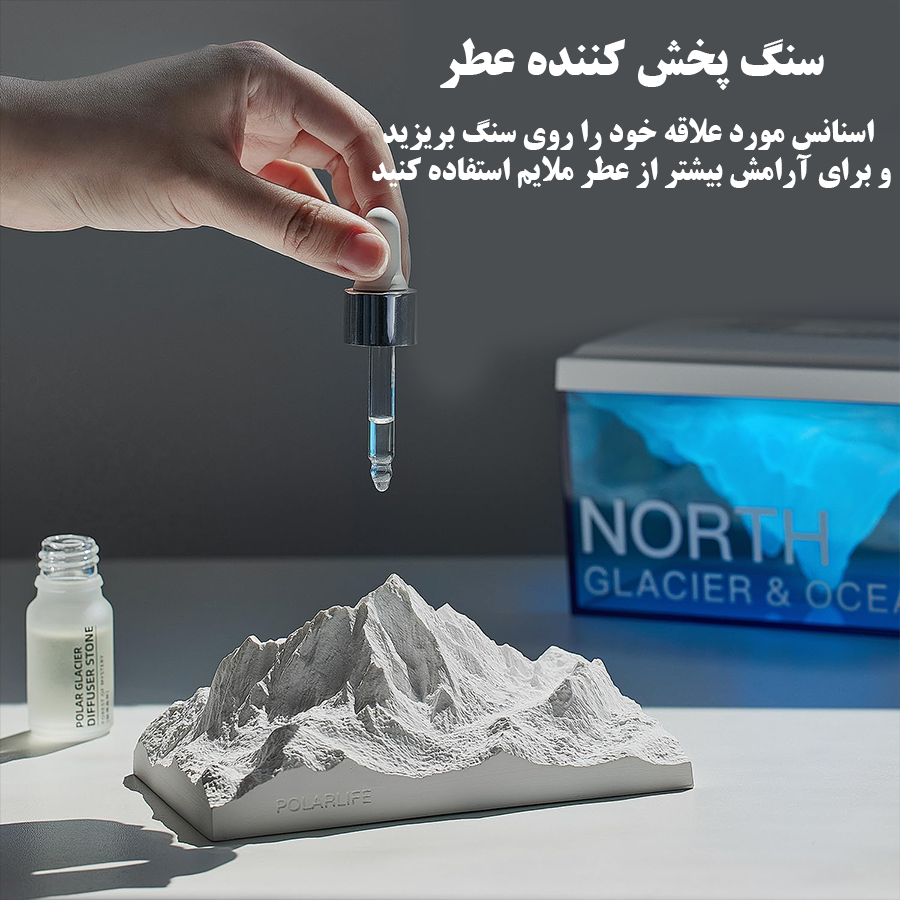 چراغ خواب و اسپیکر یخچال قطبی Polar Glacier Z4