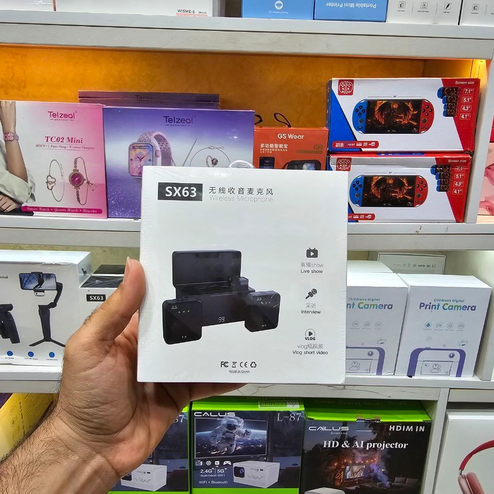 میکروفون SX63 دو کاربره