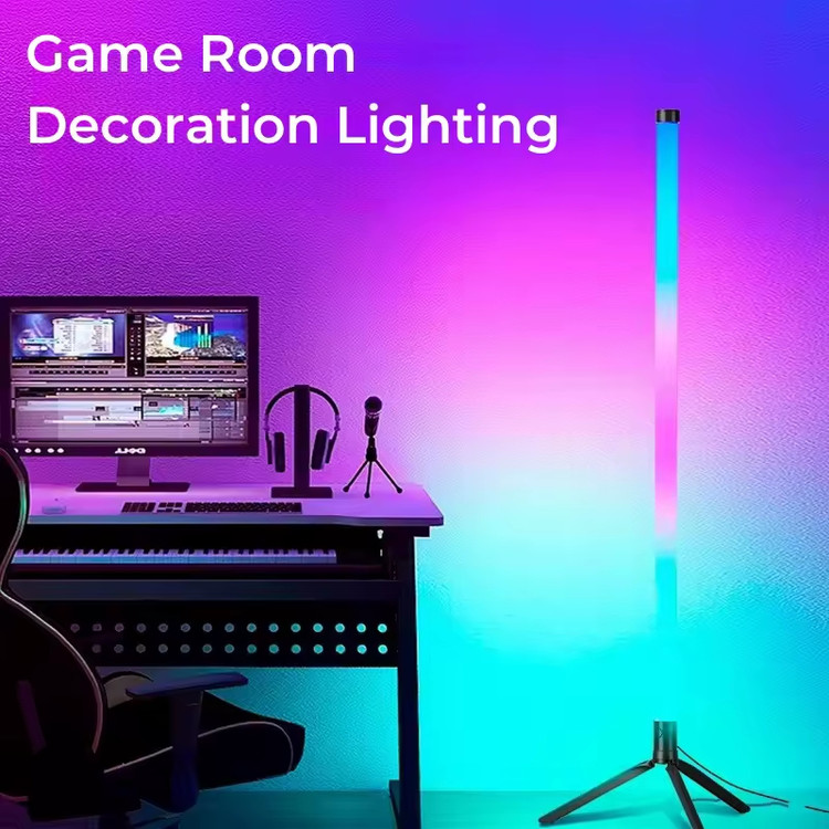 آباژور ایستاده اتاق گیمینگ ، فلور لامپ RGB HZ-012