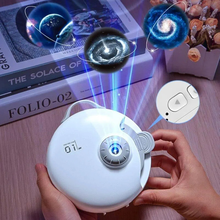 ویدئو پروژکتور one fire star projector WH -E18 اسپیکردار