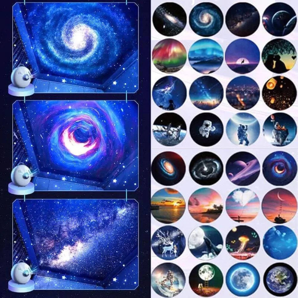 ویدئو پروژکتور one fire star projector WH -E18 اسپیکردار