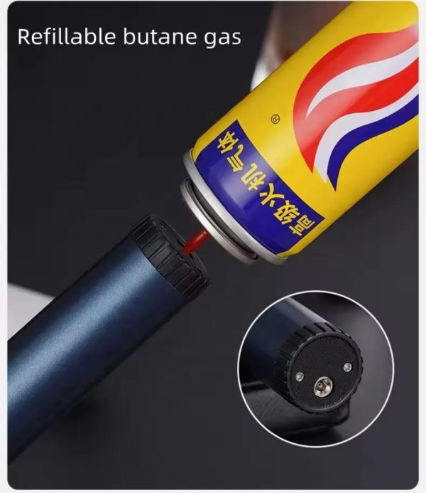 فندک اتمی توربو شعله بلند اصلی مدل JET FLAME