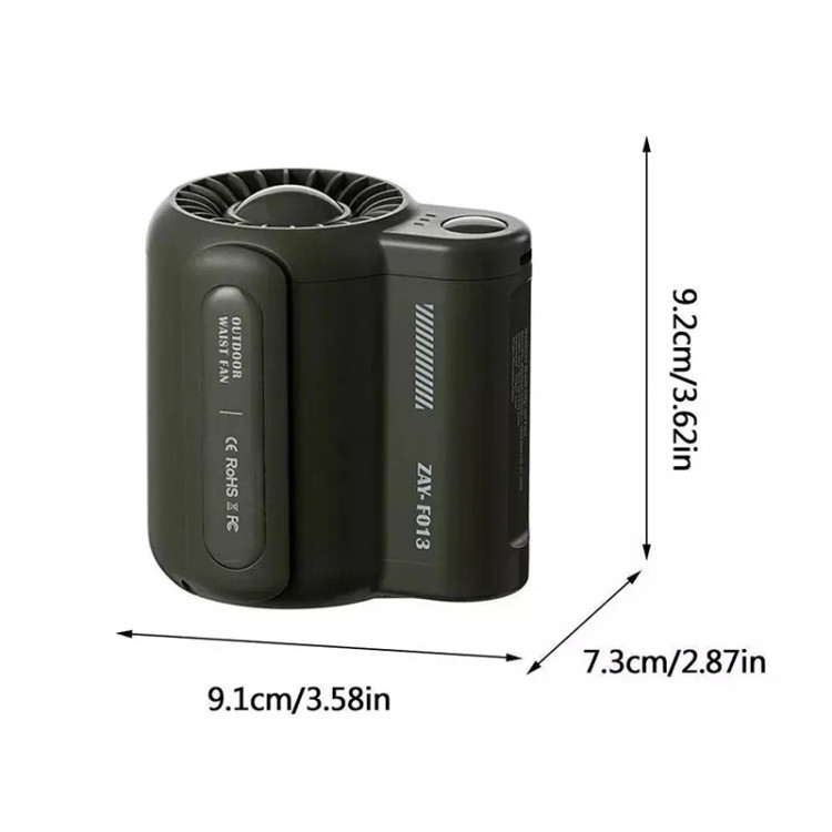 فن خنک کننده کمری مدل ZAY-F013