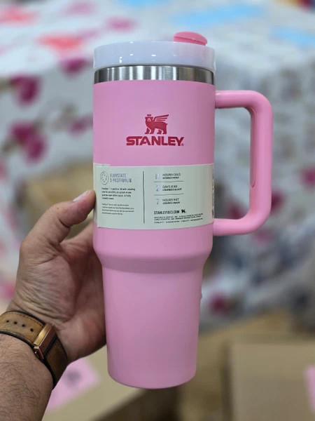 ماگ استنلی تامبلر طرح ساده QUENCHER H20 در رنگبندی جذاب مستر کوالیتی