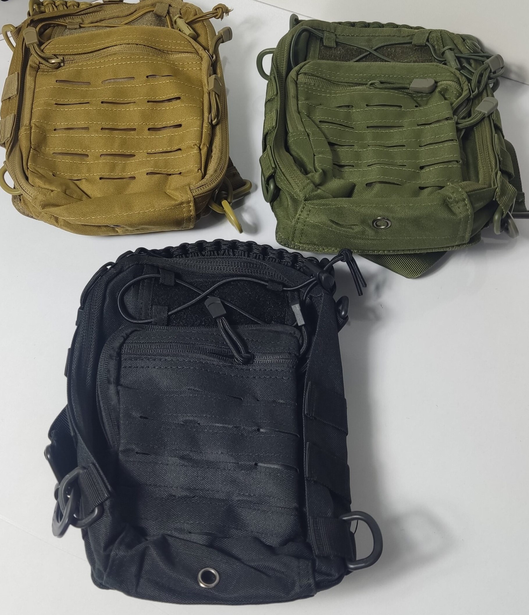 بادی بگ تاکتیکال مدل TACTICAL 5.11 (دوشی و دستی) برزنت