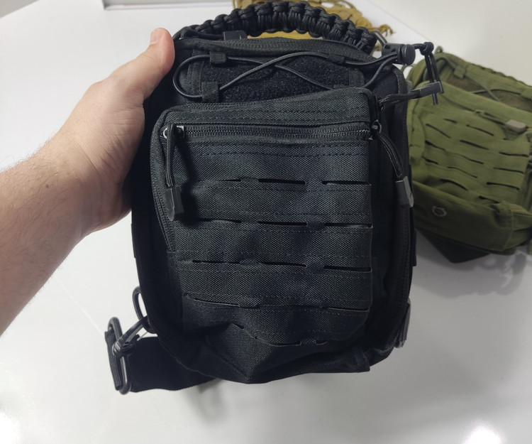 بادی بگ تاکتیکال مدل TACTICAL 5.11 (دوشی و دستی) برزنت