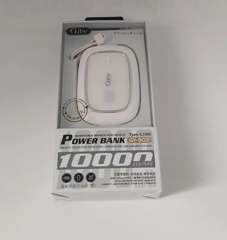 پاوربانک ۱۰ هزار میلی آمپر Giby مدل GY-902