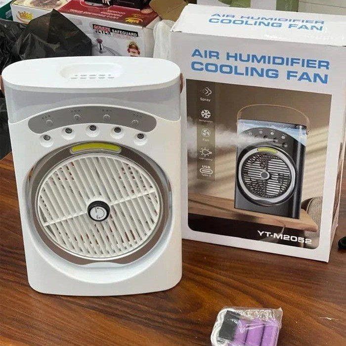پنکه شارژی مدل مه پاش LED دار YT M 2052