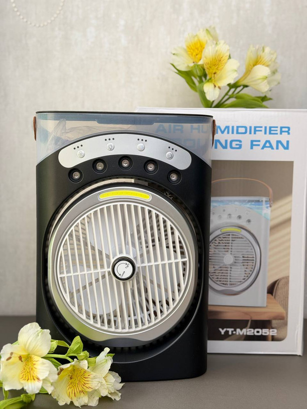 پنکه شارژی مدل مه پاش LED دار YT M 2052