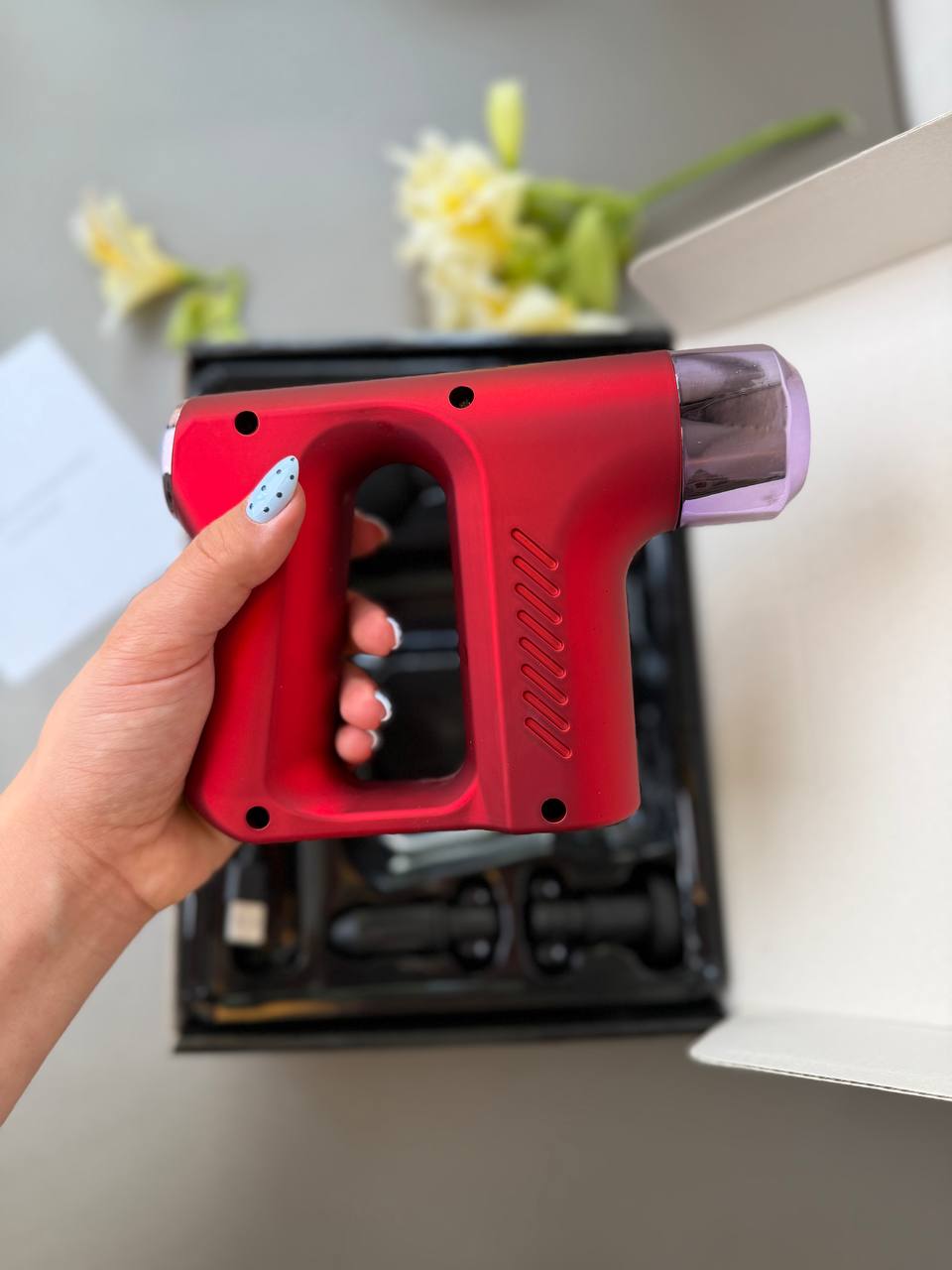 ماساژور تفنگی اورجینال مدل KH-740 ماساژ عمیق عضلات، پا و کل بدن