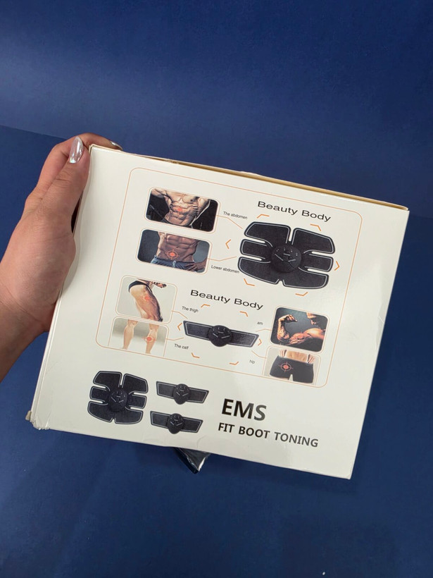 دستگاه عضله ساز بازو و سیکس پک EMS اورجینال Mobile-Gym (مجموعه ۳ عددی)
