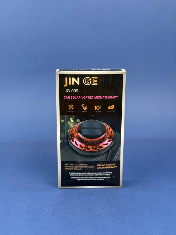 خوشبو کننده خورشیدی ماشین JIN GE مدل JG-009 اورجینال (پخش عطر چرخان)