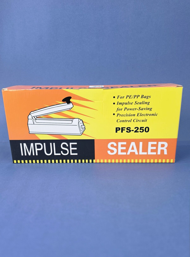 دستگاه پرس حرارتی و دوخت پلاستیک برقی اورجینال ۲۵ سانت ایمپالس سلر PFS-250