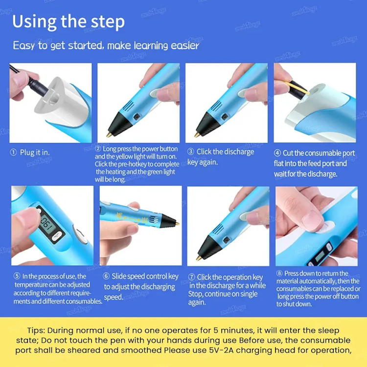قلم سه بعدی 3Dpen-2