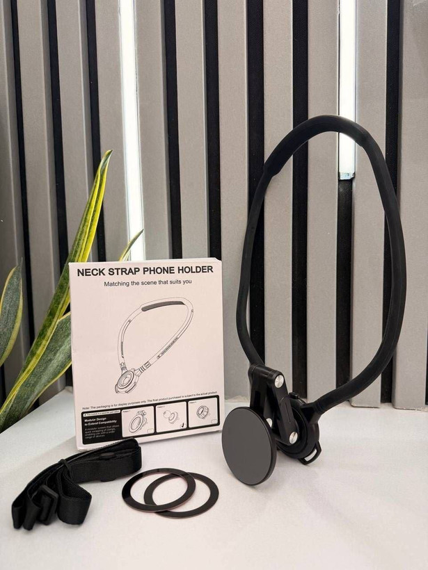 هولدر گردنی Neck Strap / گیره مگنتی حرفهای برای فیلمبرداری با موبایل