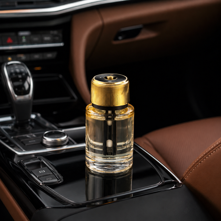 بخور لیزری کارفرگرنس طلایی 160 میل CAR FRAGRANCE اورجینال
