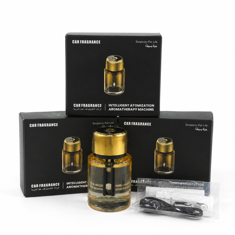 بخور لیزری کارفرگرنس طلایی 160 میل CAR FRAGRANCE اورجینال