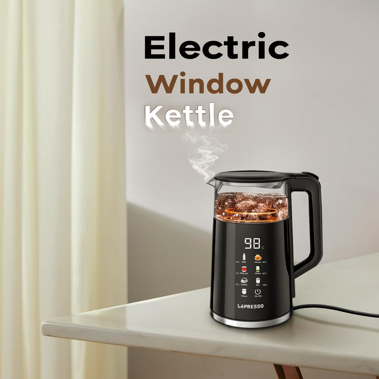 کتری برقی هوشمند LèPRESSO مدل LPCFFM0037