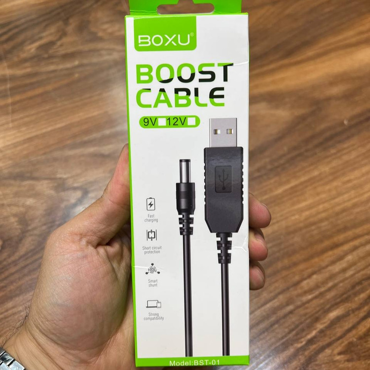 کابل کانکتور DC اتصال مودم به پاوربانک مدل BOXU