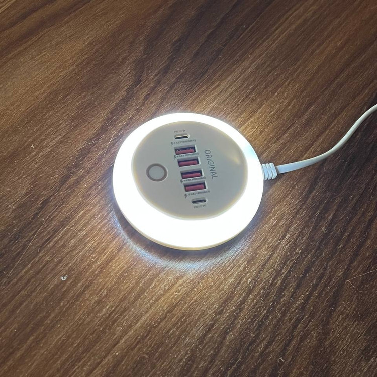 هاب شارژ چندپورتی LED اورجینال