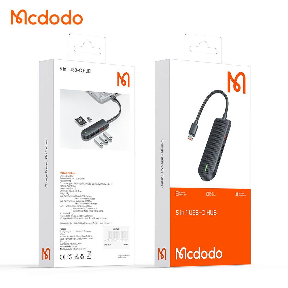 هاب Mcdodo اورجینال مدل HU-1430