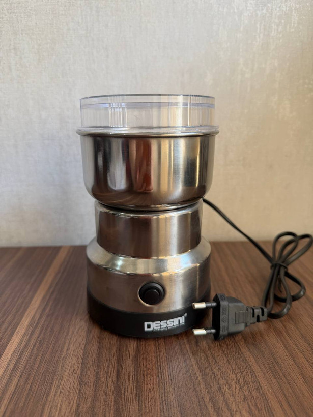 مینی آسیاب دسینی مدل T-001 | آسیاب قهوه 300 وات استیل