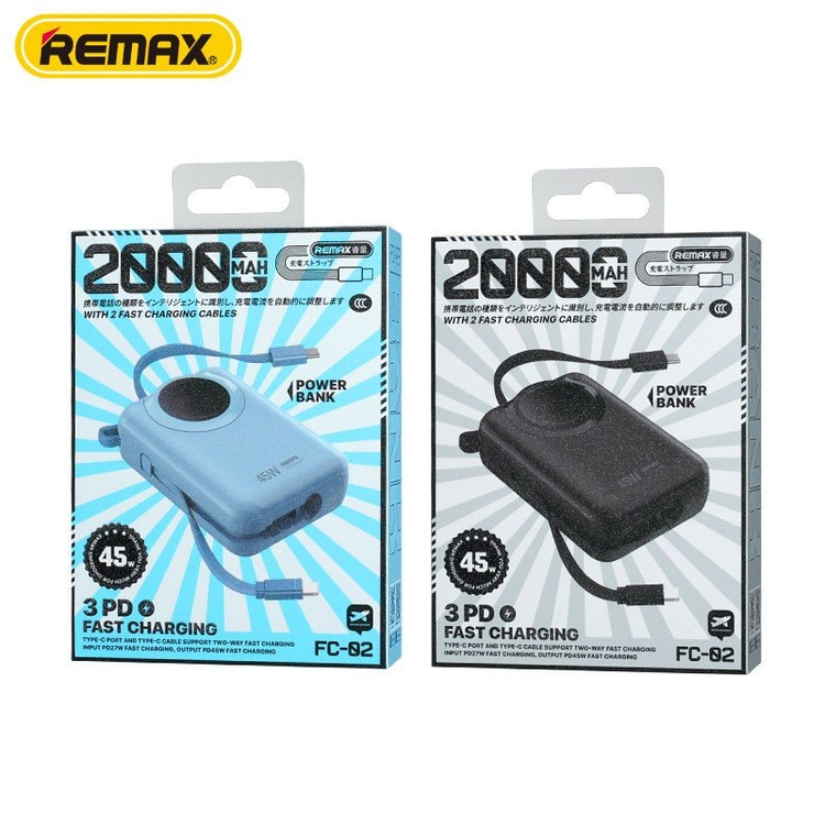 پاوربانک FC02 REMAX اورجینال