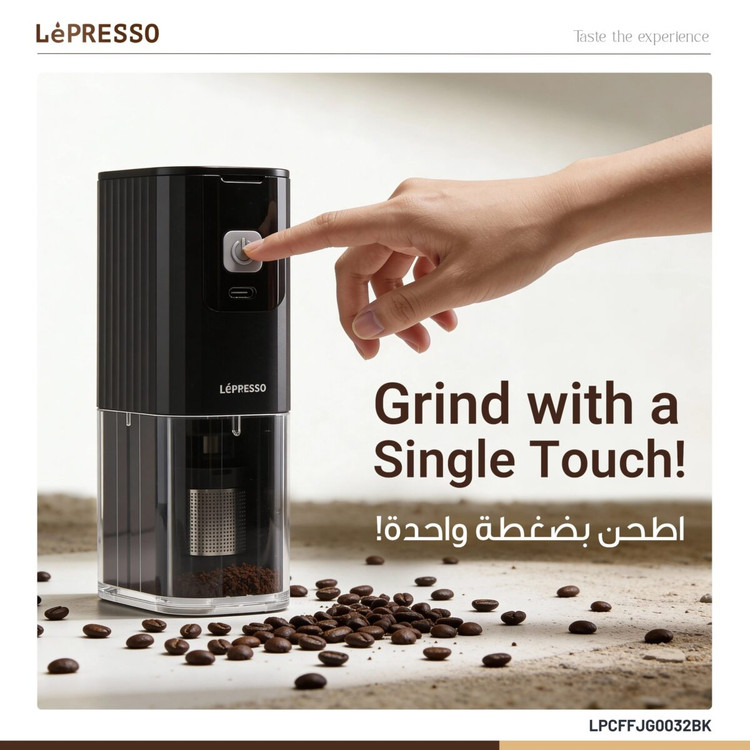آسیاب قهوه شارژی LePresso مدل JETGRIND