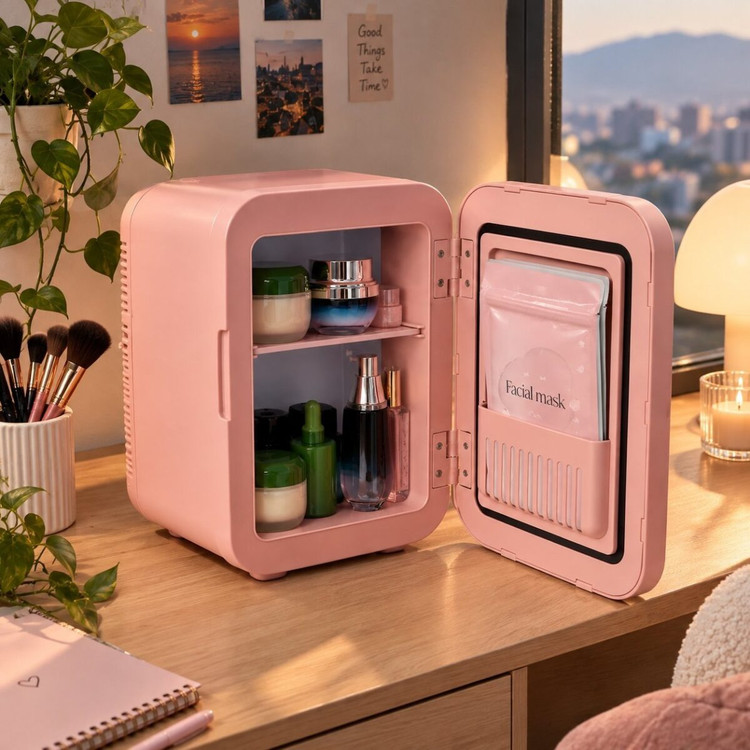یخچال کوچک آرایشی و پوستی پرودو Porodo Frostlite با آینه LED
